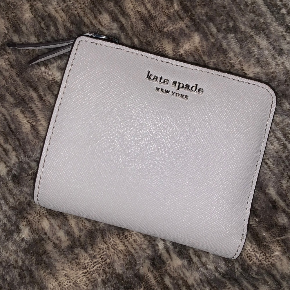 Grey Kate Spade wallet